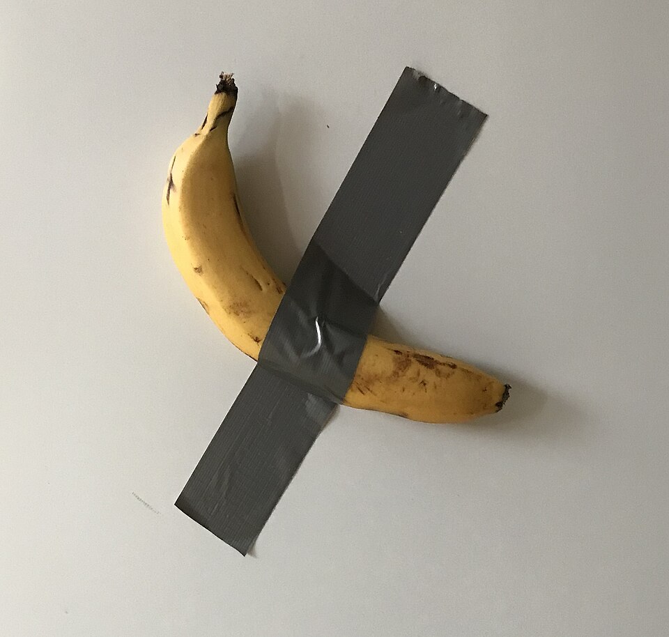 De banaan van Cattelan