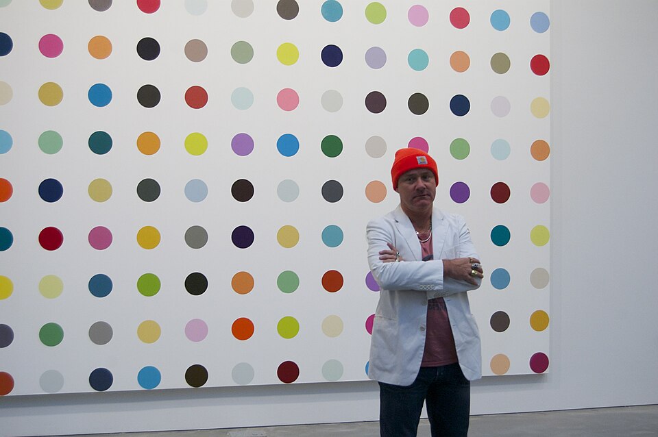 De stippen van Damien Hirst